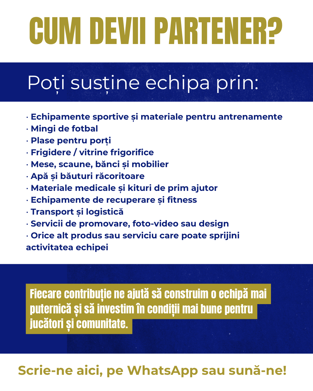 Afiș oficial: Cum devii partener?
